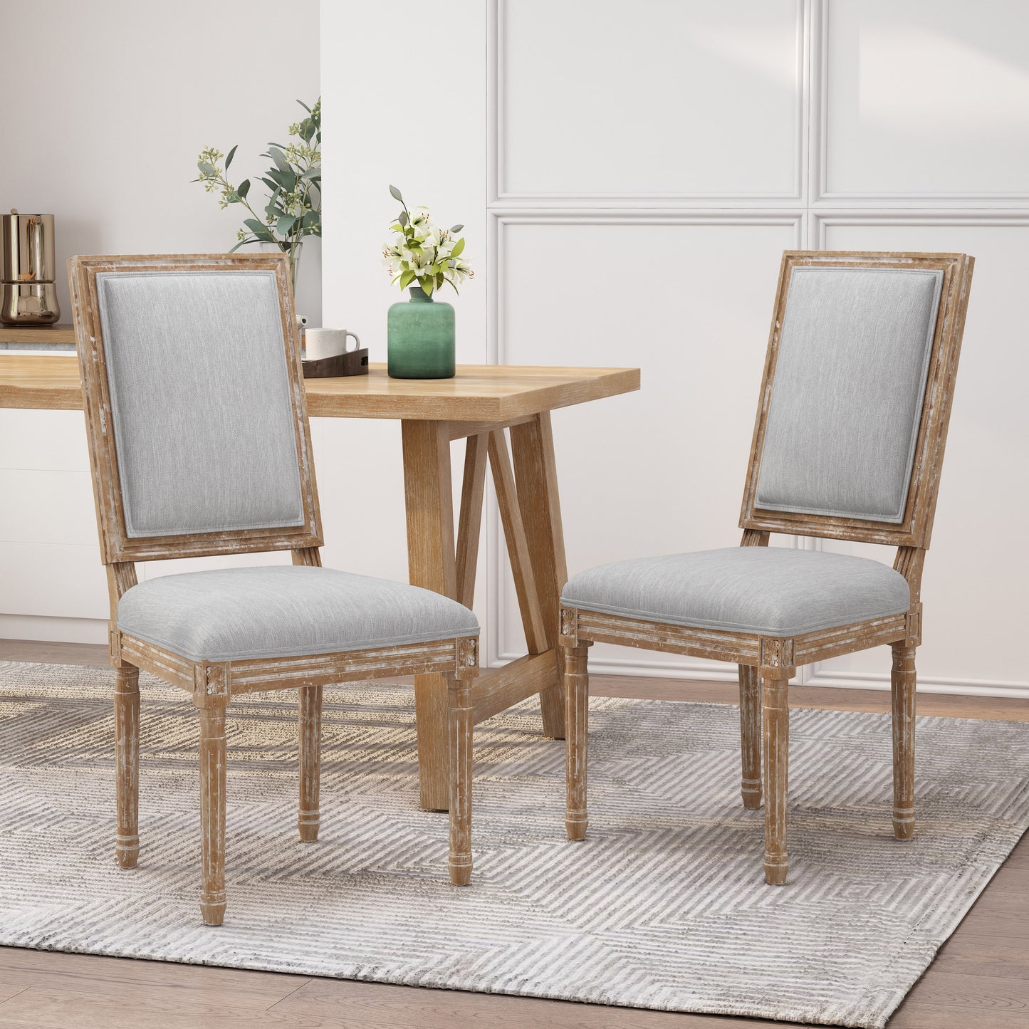 Vetra Dining Chair – Minimalist Upholstered Seat for Any Room