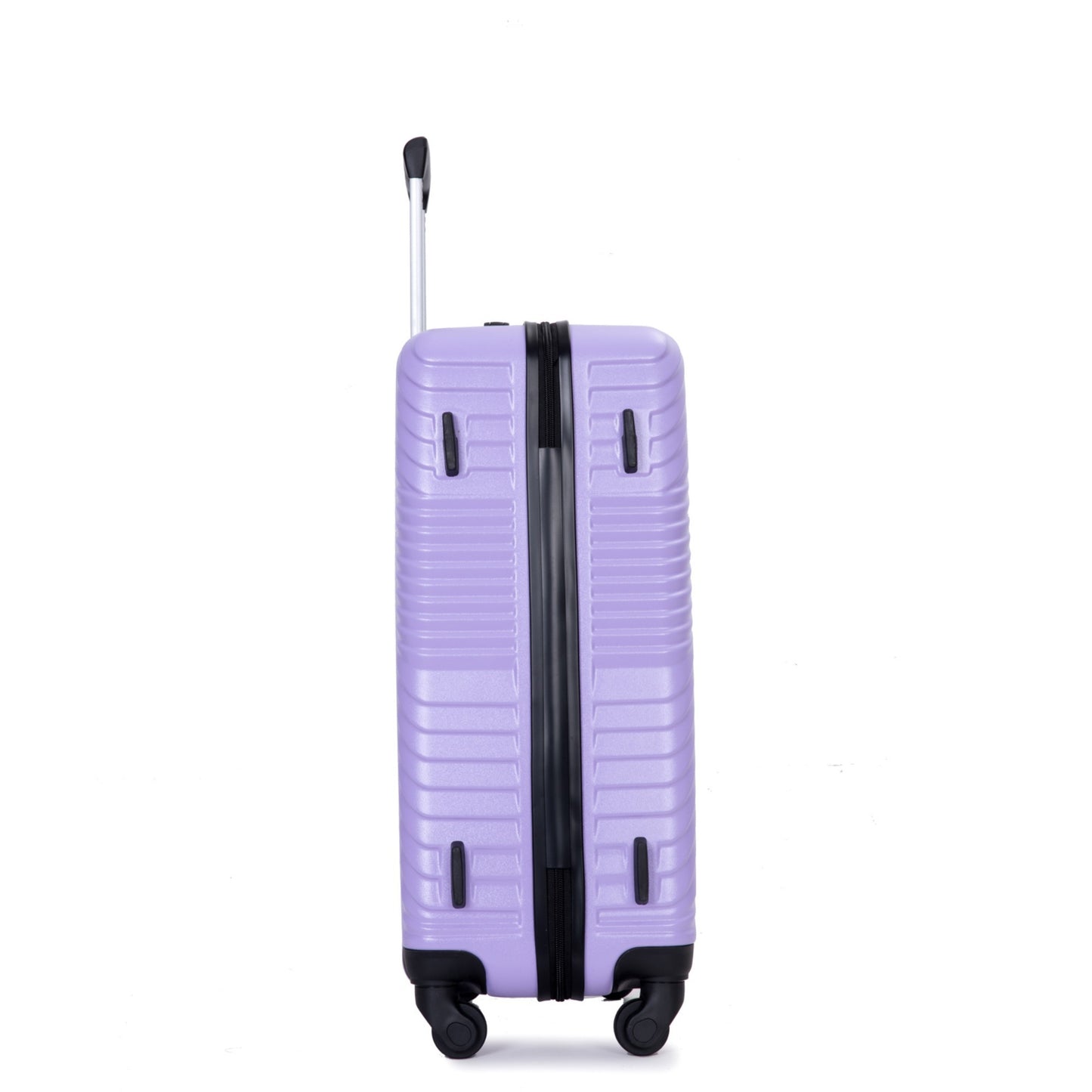 Jetera 3 - Piece Luggage Set – Light Purple PC+ABS Suitcases with Spinner Wheels & Travel Hooks (20/24/28") - JUSTLIVE NESTJUSTLIVE NEST