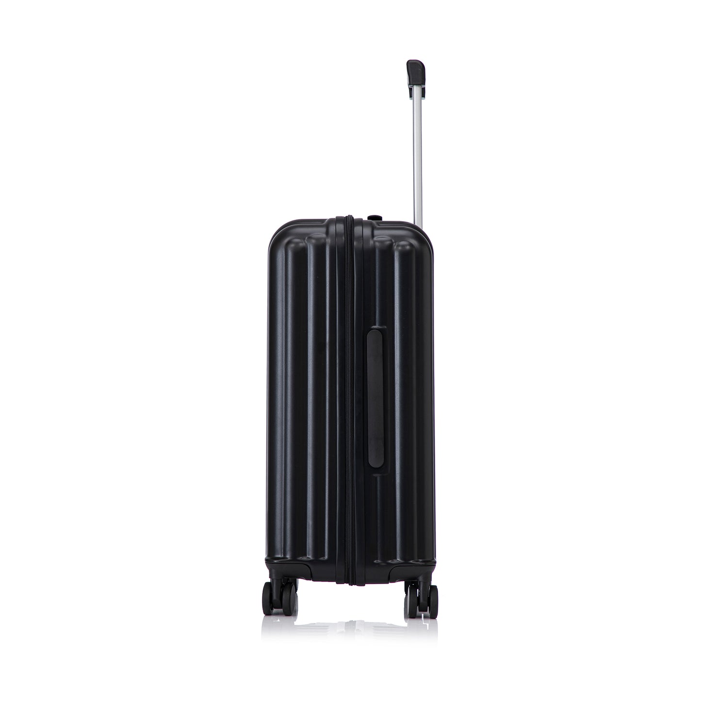 Jetera 3 - Piece ABS Luggage Set – Black Suitcases with Spinner Wheels, USB Port, Cup & Phone Holder (20/24/28") - JUSTLIVE NESTJUSTLIVE NEST