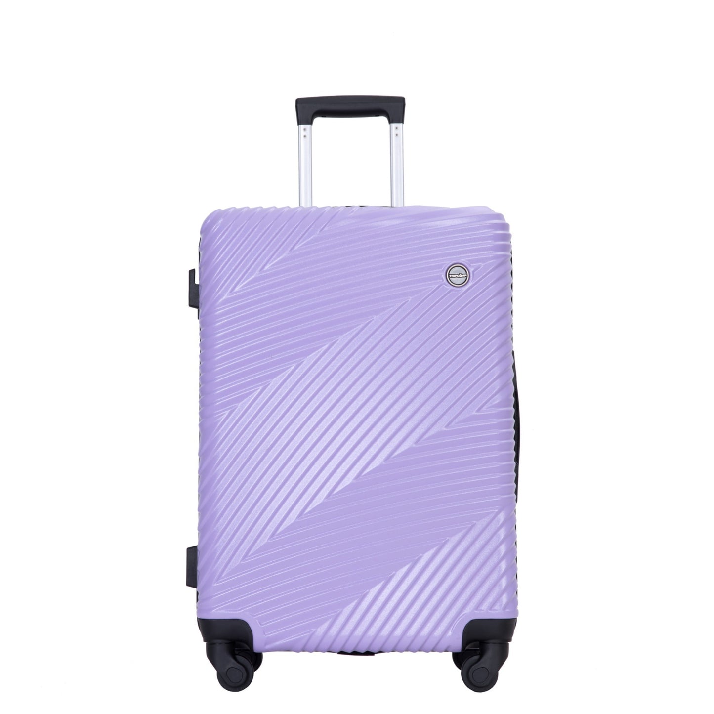 Jetera 3 - Piece Luggage Set – Light Purple PC+ABS Suitcases with Spinner Wheels & Travel Hooks (20/24/28") - JUSTLIVE NESTJUSTLIVE NEST