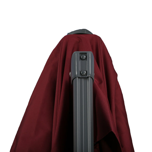 Valano 11x16' Retractable Pergola – Folding Courtyard Canopy with Khaki Weather Shield - JUSTLIVE NESTJUSTLIVE NEST