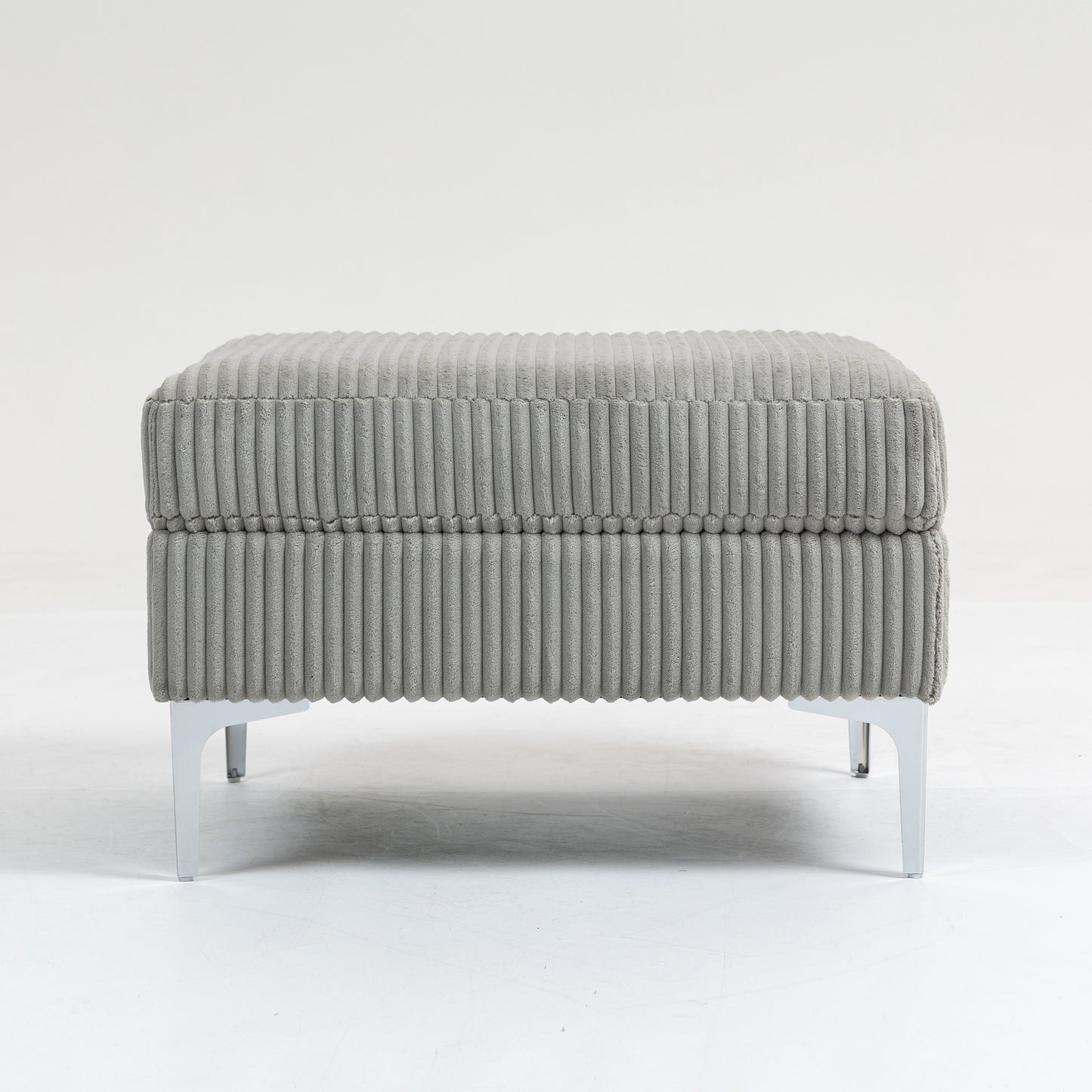 Moduvo Ottoman – Stoneblend Shell, HiddenNest Storage