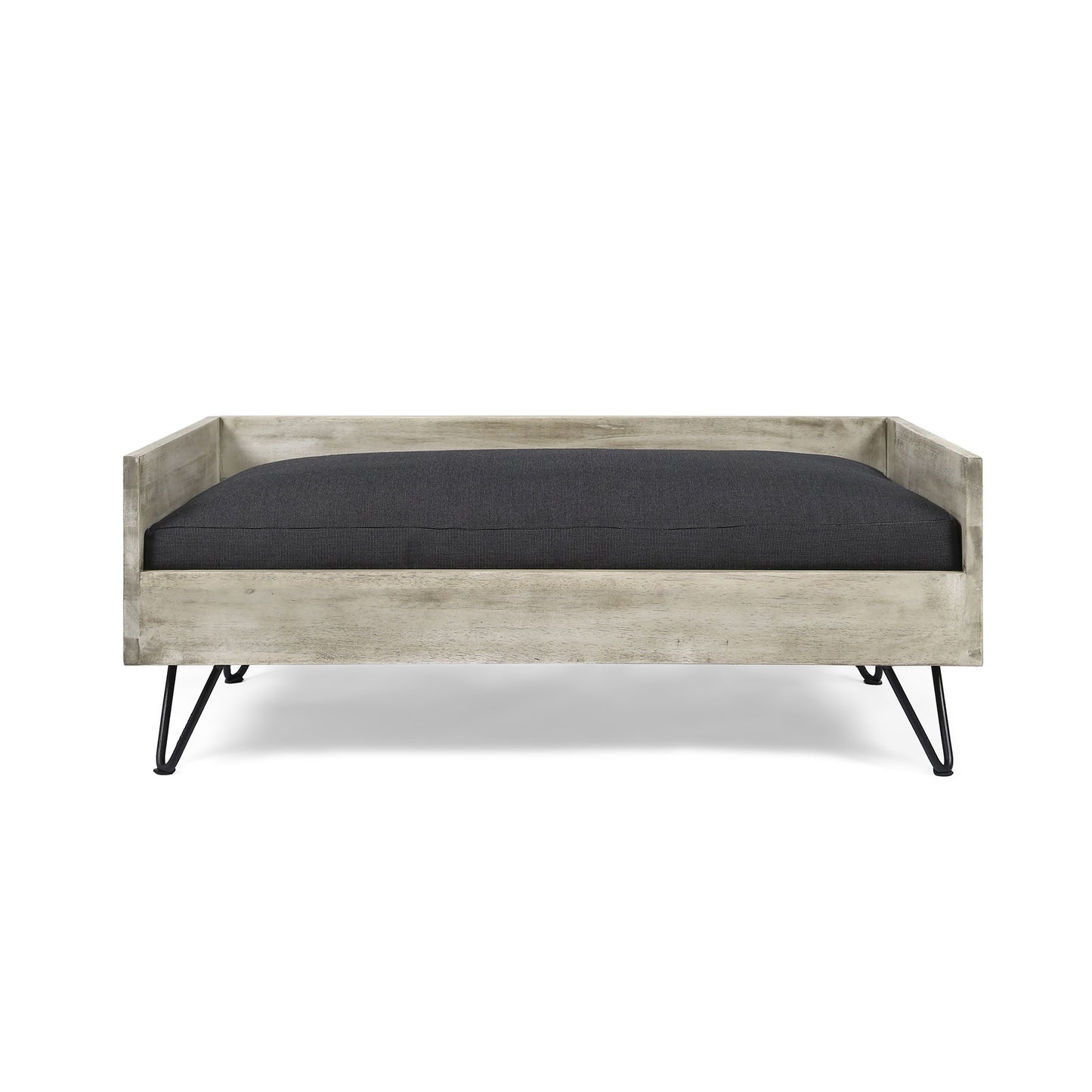 Kova Classic Dog Bed – Minimal Raised Pet Lounger with Soft Cushion - JUSTLIVE NESTJUSTLIVE NEST
