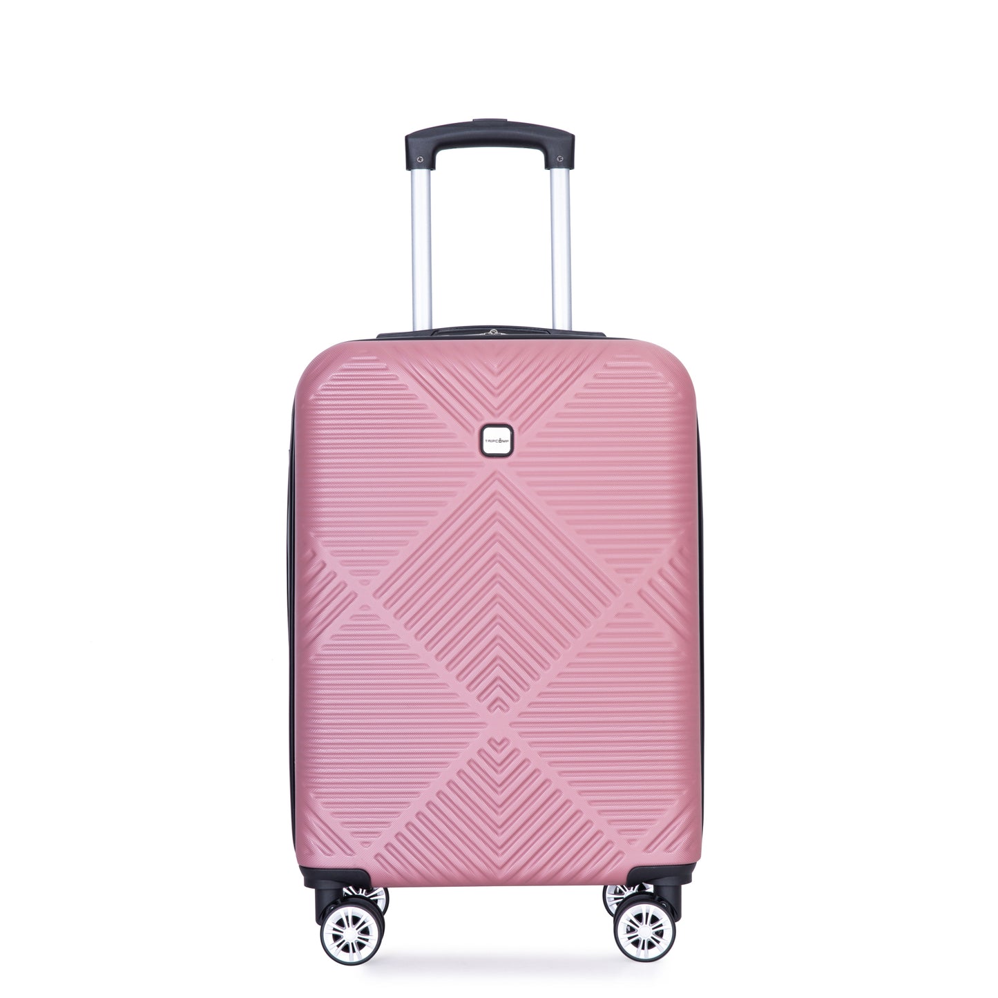 Jetera 4 - Piece ABS Luggage Set – Pink Lightweight Suitcases with Spinner Wheels & Makeup Box (14/20/24/28") - JUSTLIVE NESTJUSTLIVE NEST