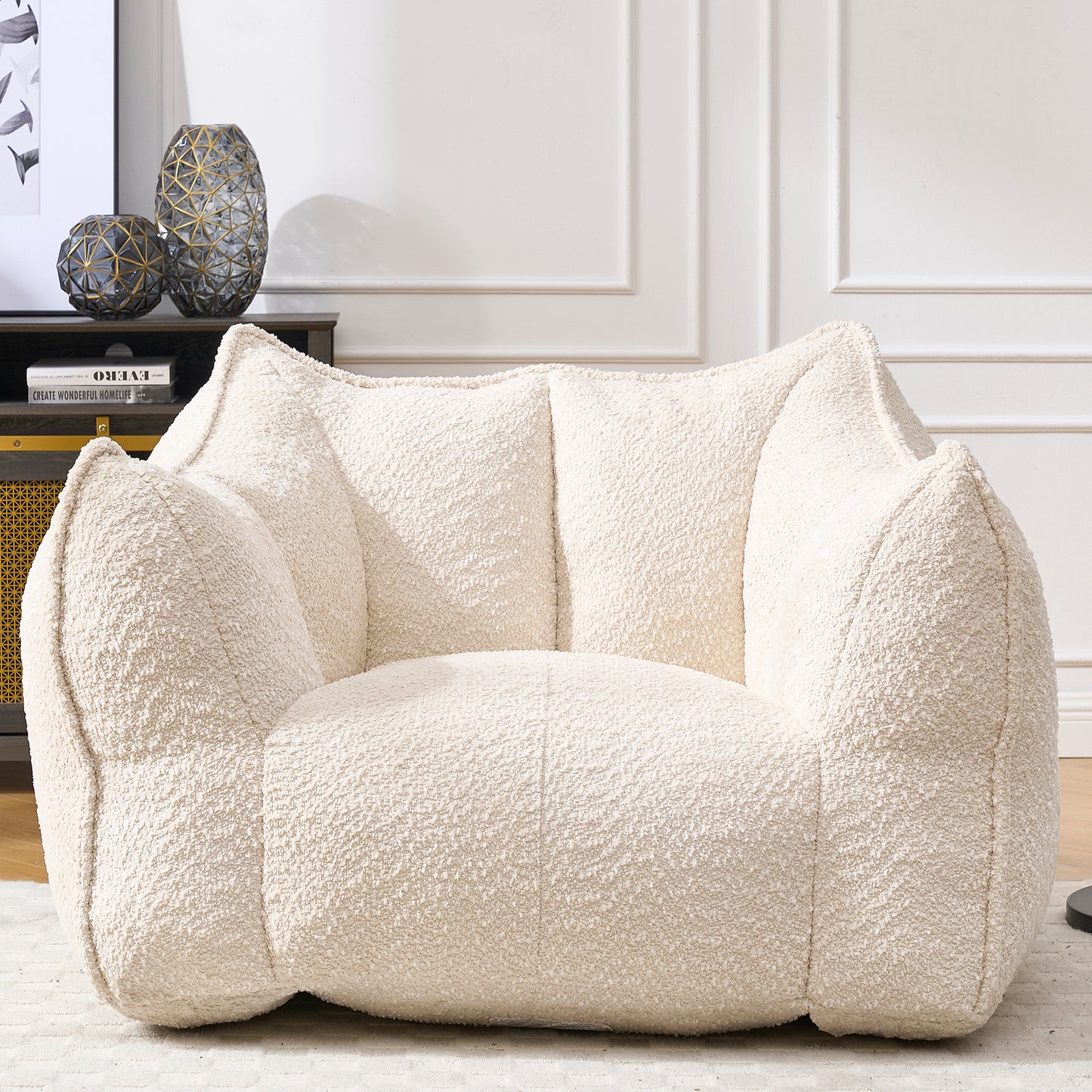 Spara Foam Lounge – High-Resilience Square Sofa for Adults (Duplicate confirmed)