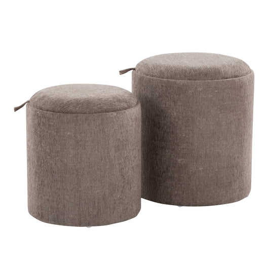 Norlo Nesting Set – Walnutspun Duo in Rustic Oakbase