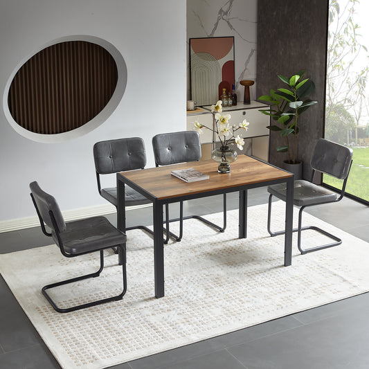Modenra Chair Set – Greyhide Shell, Pipeform Frame, QuadraPack Dining Series