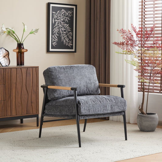 Alvrix Chair – Plushcore Cushions, Metrawire Frame, Woodline Armrests