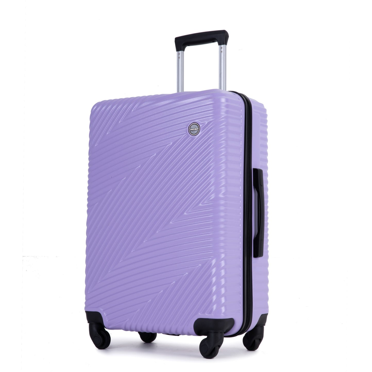 Jetera 3 - Piece Luggage Set – Light Purple PC+ABS Suitcases with Spinner Wheels & Travel Hooks (20/24/28") - JUSTLIVE NESTJUSTLIVE NEST