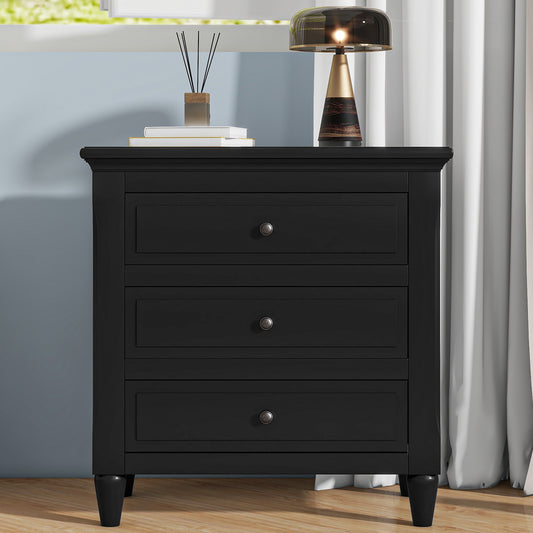 Ulsten Trio Chest – Modern 3-Drawer Cabinet with Sleek Lines