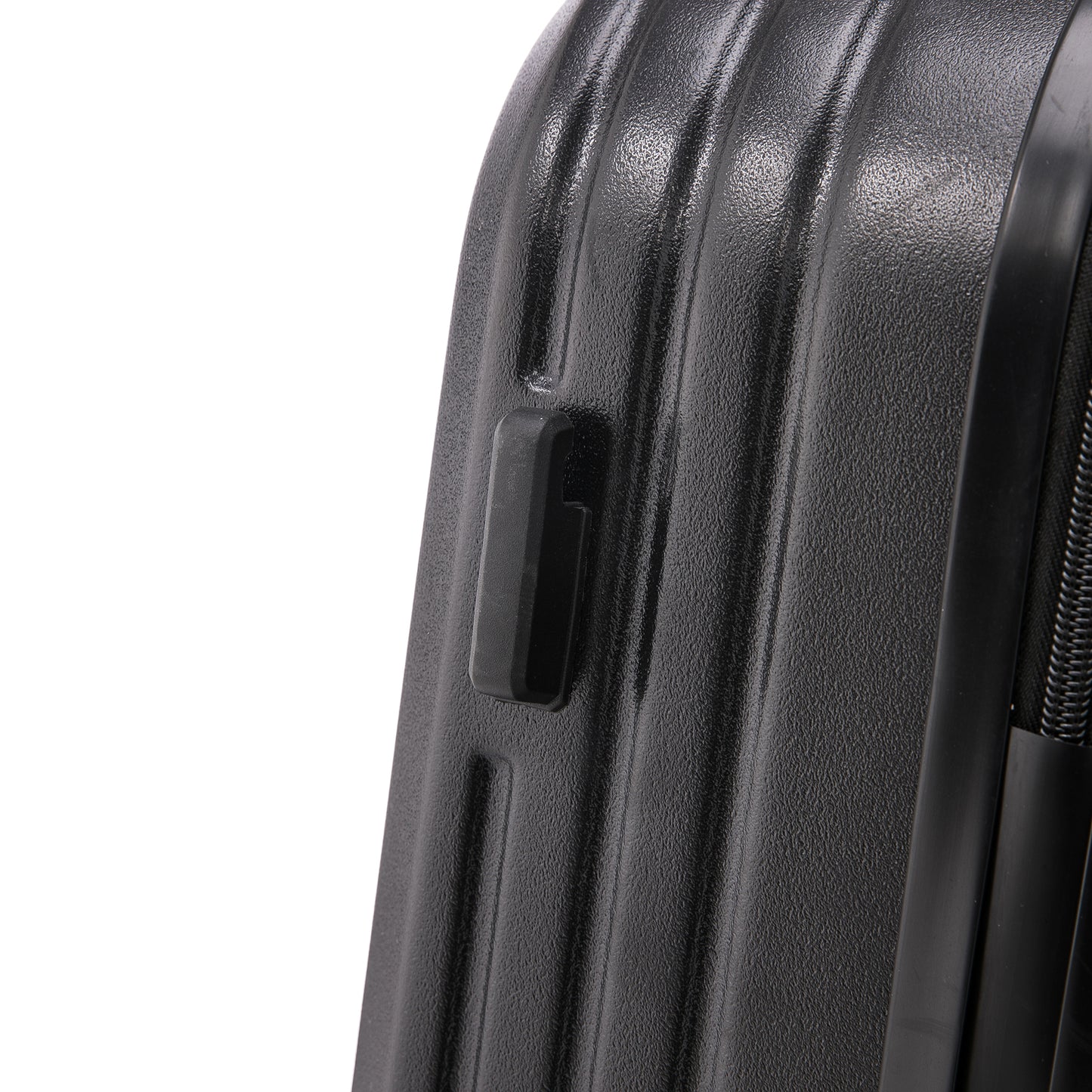 Jetera 3 - Piece ABS Travel Set – Black Spinner Suitcases with USB Port & Cup Holder (20/24/28") - JUSTLIVE NESTJUSTLIVE NEST