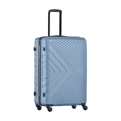 Jetera 3 - Piece ABS Luggage Set – Blue Spinner Suitcases with Lightweight Hard Shell & TSA Lock (20/24/28") - JUSTLIVE NESTJUSTLIVE NEST