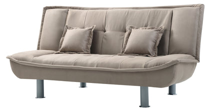 NestEdge ‘MochaNest” Sofa Bed – Cozy Upholstered Sleeper | Warm Mocha Comfort