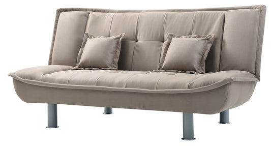 NestEdge ‘MochaNest” Sofa Bed – Cozy Upholstered Sleeper | Warm Mocha Comfort