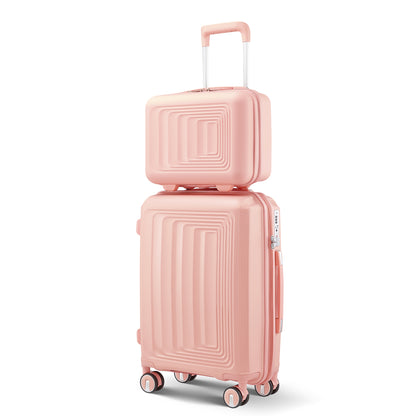Jetera 4 - Piece Expandable Travel Set – Hard Shell Suitcases with Spinner Wheels & TSA Lock (14"/20"/24"/28") - JUSTLIVE NESTJUSTLIVE NEST