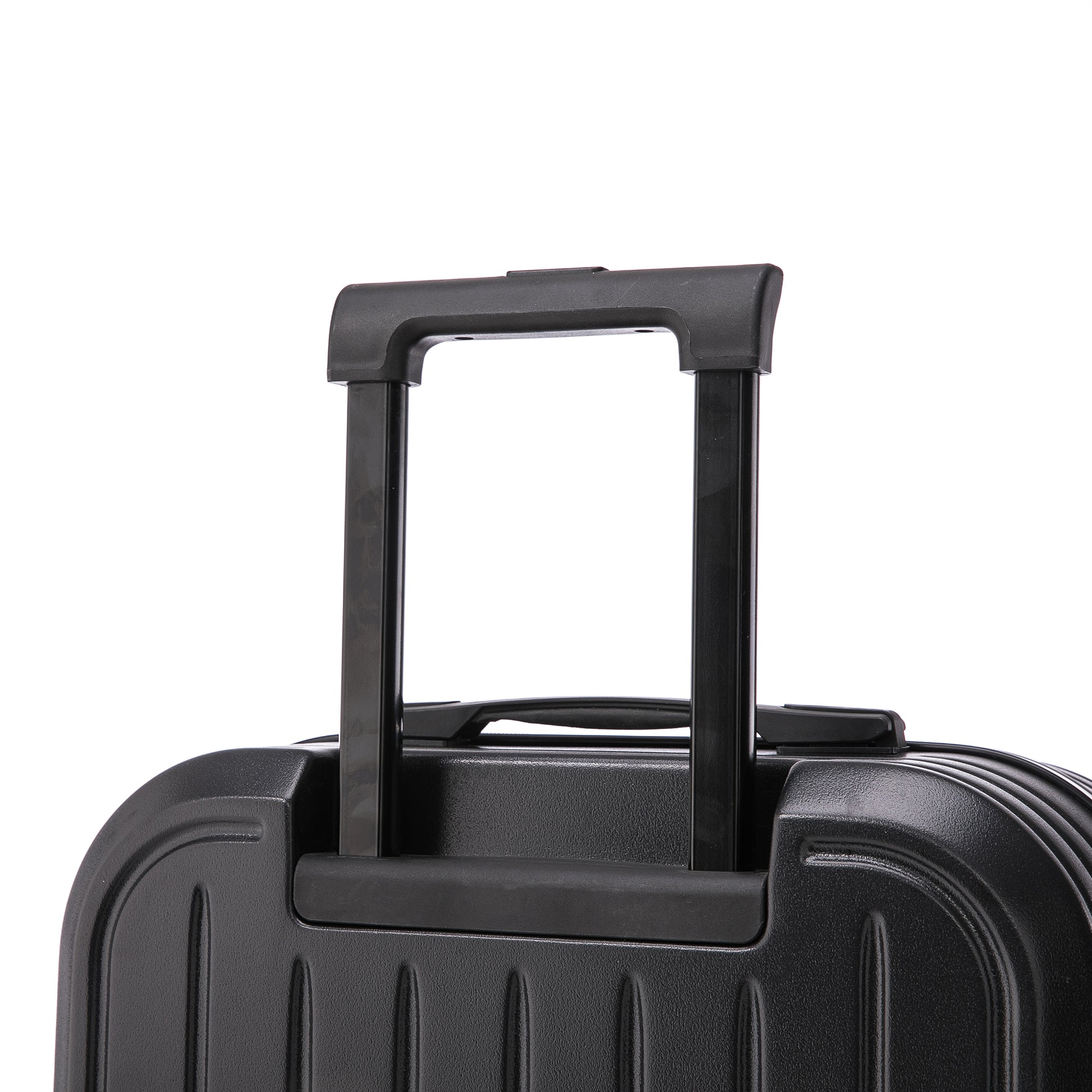 Jetera 3 - Piece ABS Travel Set – Black Spinner Suitcases with USB Port & Cup Holder (20/24/28") - JUSTLIVE NESTJUSTLIVE NEST