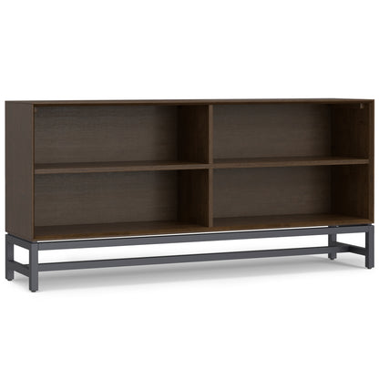 Strukt Steel Cabinet – Black Metal Storage with 2 Doors and Adjustable Interior Shelves