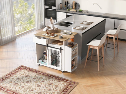 Hollo Pet Island Crate – Dog Kennel with Kitchen Countertop & End Table Style Base - JUSTLIVE NESTJUSTLIVE NEST