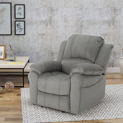 Varnan Standard Recliner – 38.5" Wide Manual Glider Chair with Deep Cushion Comfort