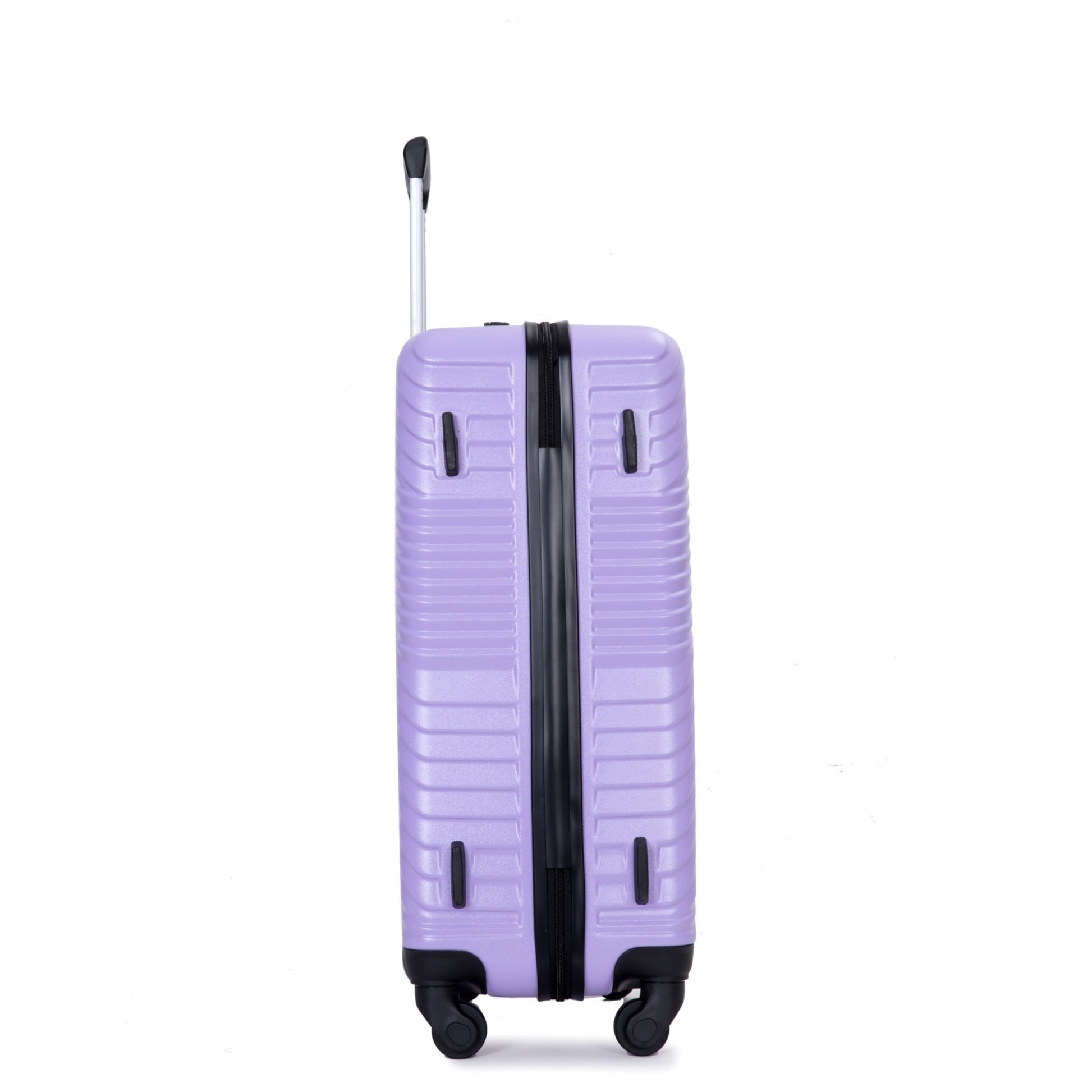 Jetera 3 - Piece Luggage Set – Light Purple PC+ABS Suitcases with Spinner Wheels & Travel Hooks (20/24/28") - JUSTLIVE NESTJUSTLIVE NEST