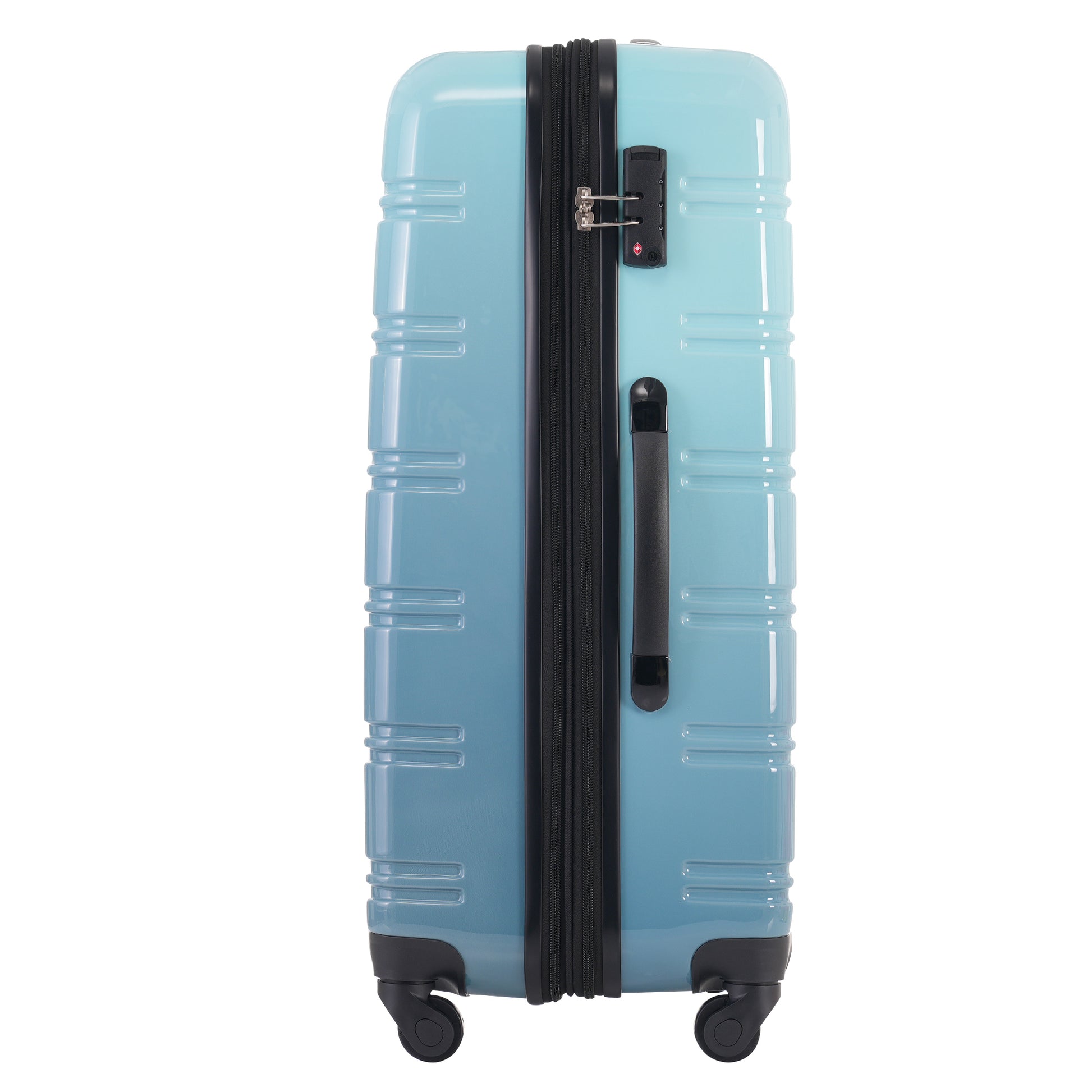Jetera 3 - Piece Gradient Luggage Set – Expandable Hardshell Suitcases in Blue Fade with Spinner Wheels & TSA Lock (20/24/28") - JUSTLIVE NESTJUSTLIVE NEST