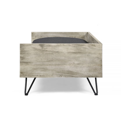 Kova Classic Dog Bed – Minimal Raised Pet Lounger with Soft Cushion - JUSTLIVE NESTJUSTLIVE NEST