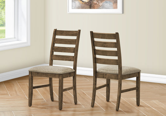 Brenwick Chair Set – Earthweave Fabric, AntiquaWood Frame, Tradimod Silhouette