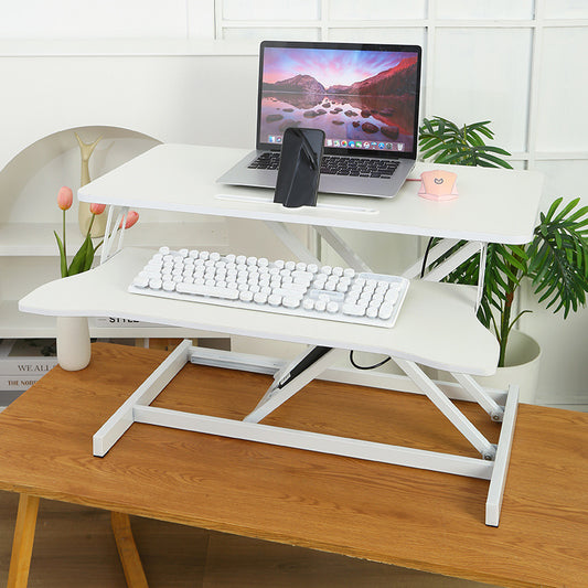 Elysian WorkStation – 32” Sit-to-Stand Desk Converter with Ergonomic Design