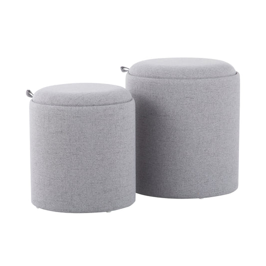 Norlo Nesting Set – Greystone Duo with Softwood Base