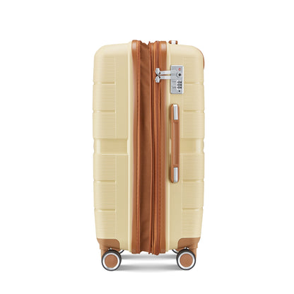 Jetera 4 - Piece PP Luggage Set – Lightweight Expandable Suitcases in Polypropylene with Spinner Wheels (14/20/24/28") - JUSTLIVE NESTJUSTLIVE NEST