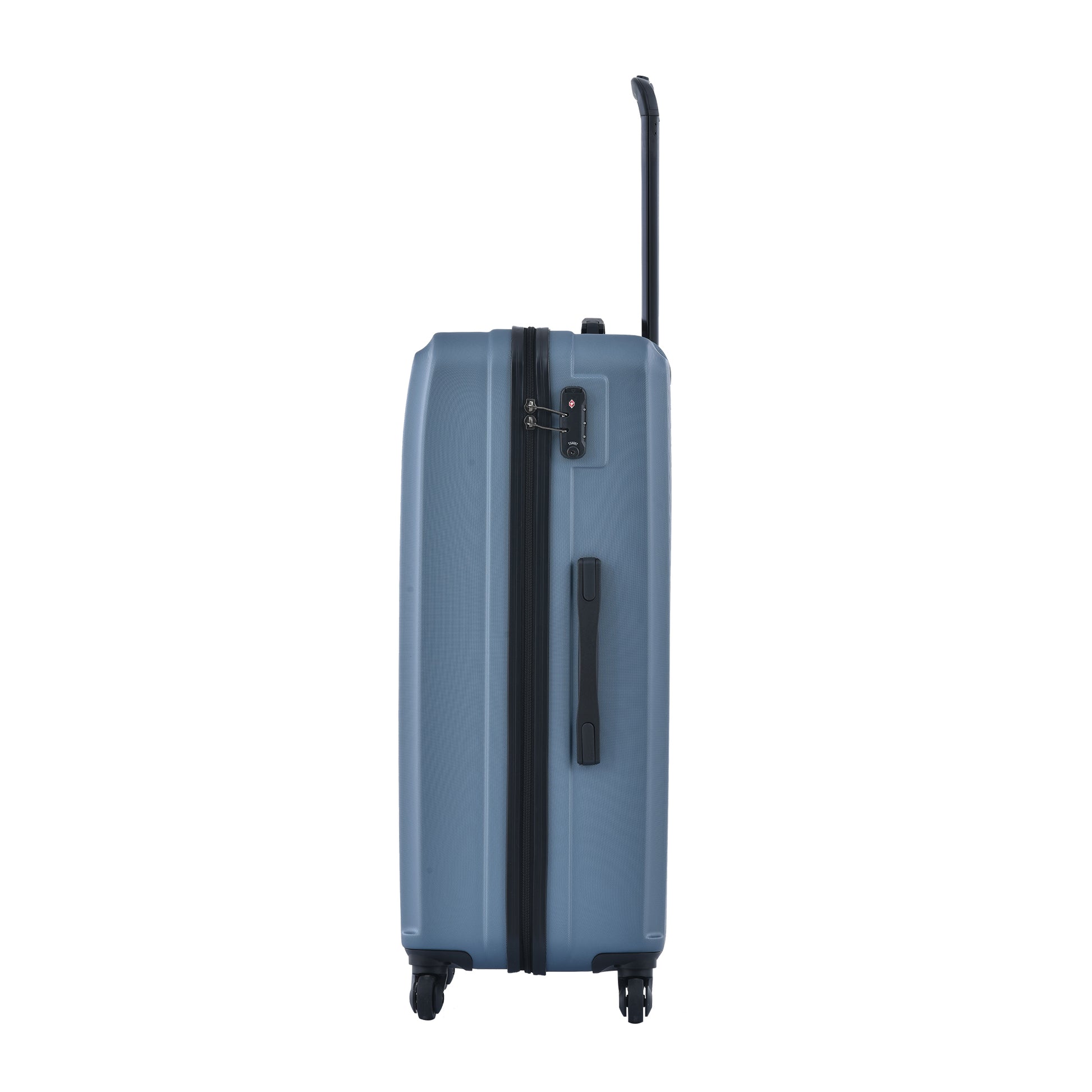 Jetera 3 - Piece ABS Luggage Set – Blue Spinner Suitcases with Lightweight Hard Shell & TSA Lock (20/24/28") - JUSTLIVE NESTJUSTLIVE NEST