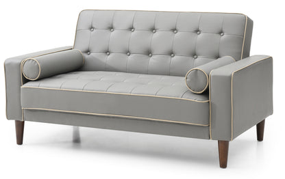 Monaco Grey Haven – Cozy Modern Loveseat for Two with Timeless Appeal