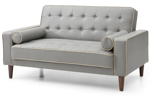 Monaco Grey Haven – Cozy Modern Loveseat for Two with Timeless Appeal