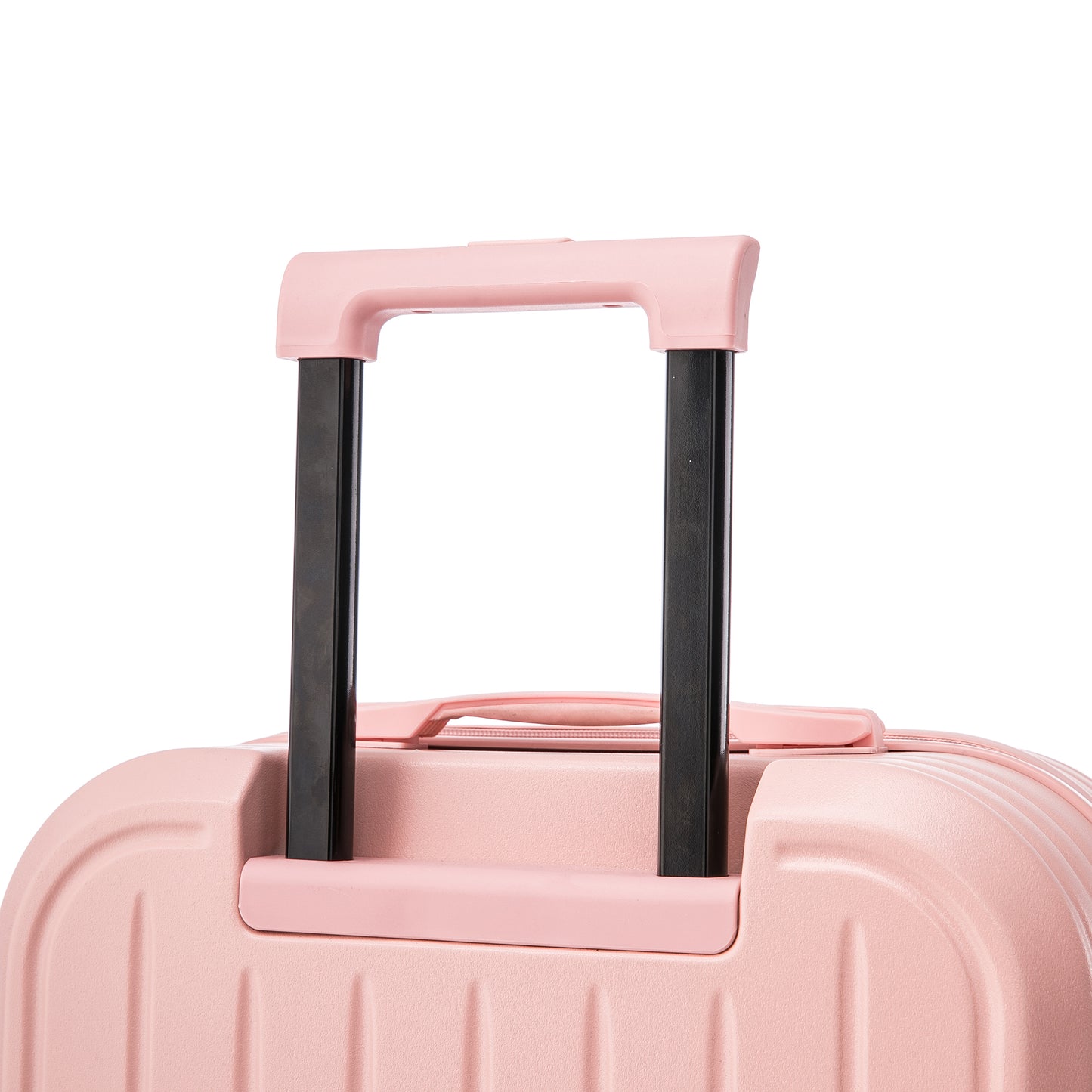 Jetera 3 - Piece ABS Travel Set – Pink 360° Spinner Suitcases with USB Port & Cup Holder (20/24/28") - JUSTLIVE NESTJUSTLIVE NEST