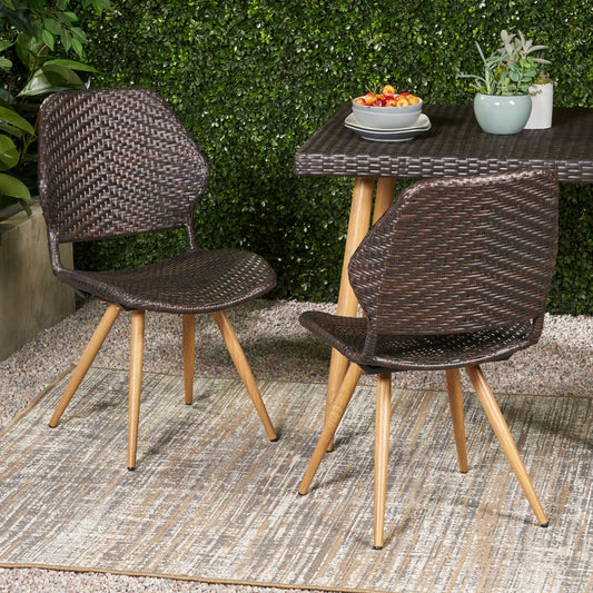 Laryn Duo Dining Chairs – Soft Neutral Upholstery, Curved Back (Set of 2)