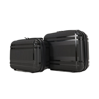 Jetera 6 - Piece Expandable Luggage Set – Lightweight Hard Shell Suitcases with Rotating Wheels & Password Lock - JUSTLIVE NESTJUSTLIVE NEST