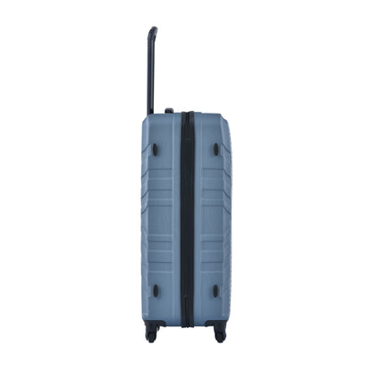 Jetera 3 - Piece ABS Luggage Set – Blue Spinner Suitcases with Lightweight Hard Shell & TSA Lock (20/24/28") - JUSTLIVE NESTJUSTLIVE NEST