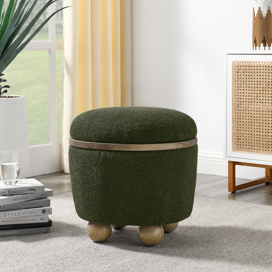 Storra Stool – Pineveil Upholstery, HiddenNest Storage Base