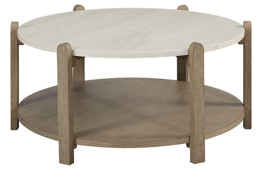 Treviso Stone Table – Toasted Quartz Slab Top