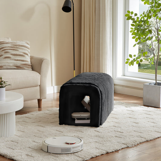 Pawora Bench – Blackcord Shell, PetNest Hideaway & HiddenHold Storage