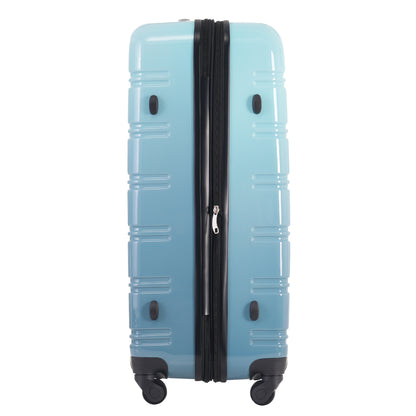 Jetera 3 - Piece Gradient Luggage Set – Expandable Hardshell Suitcases in Blue Fade with Spinner Wheels & TSA Lock (20/24/28") - JUSTLIVE NESTJUSTLIVE NEST