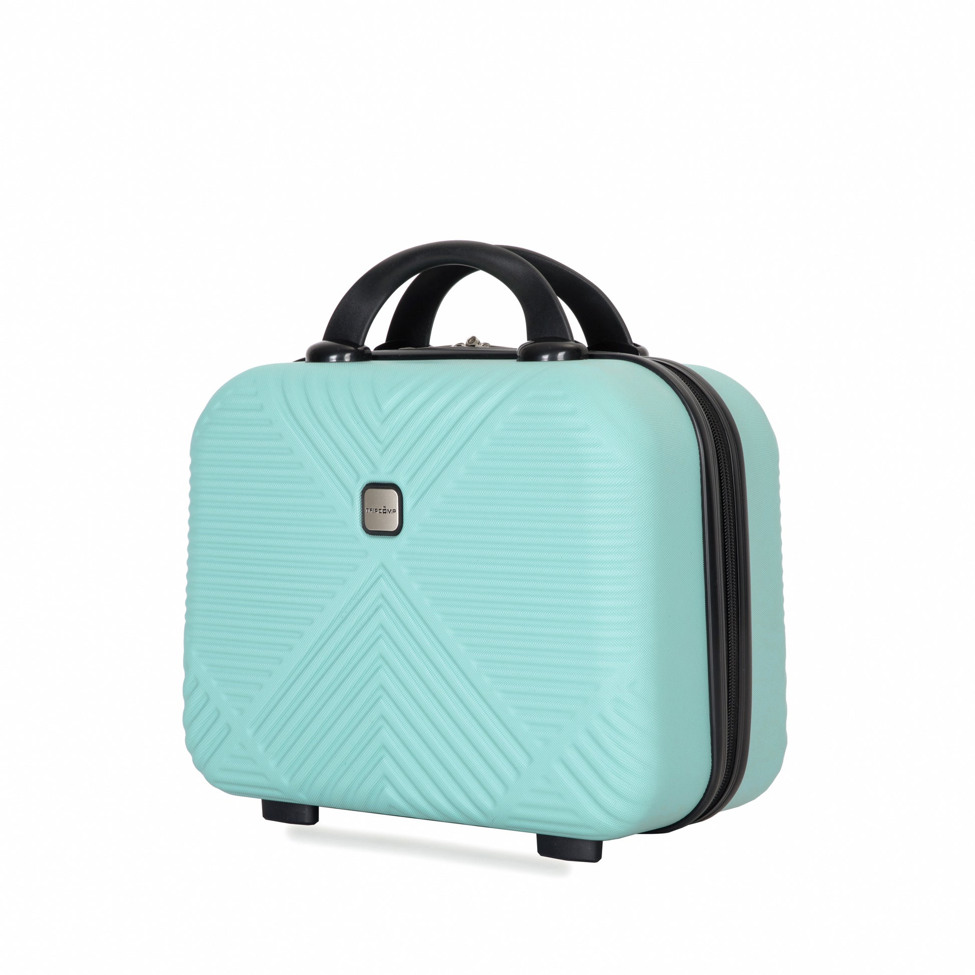 Jetera 4 - Piece ABS Luggage Set – Light Blue Suitcases with Aircraft Spinner Wheels & Matching Makeup Box - JUSTLIVE NESTJUSTLIVE NEST