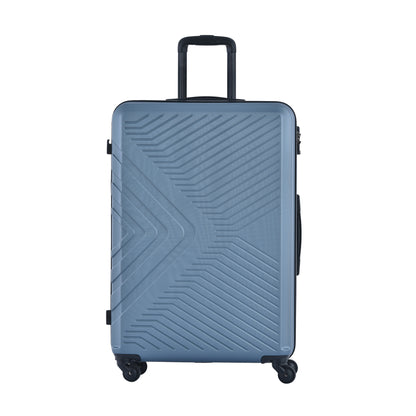 Jetera 3 - Piece ABS Luggage Set – Blue Spinner Suitcases with Lightweight Hard Shell & TSA Lock (20/24/28") - JUSTLIVE NESTJUSTLIVE NEST