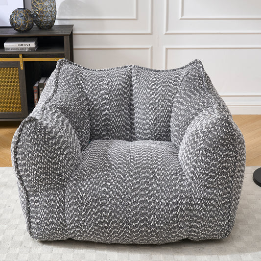 Spara Square Sofa – High-Resilience Foam Lounger for Reading, Gaming, and Relaxing
