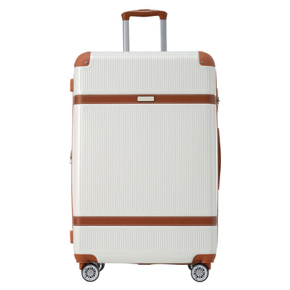 Jetera 3 - Piece Hardshell Luggage Set – Lightweight Double Spinner Suitcases with TSA Lock (20/24/28") - JUSTLIVE NESTJUSTLIVE NEST