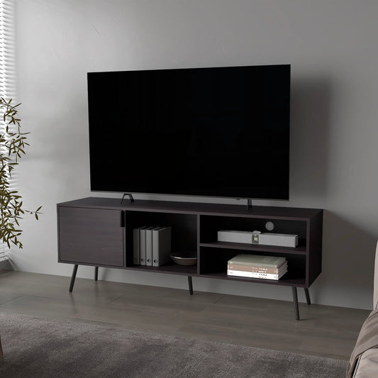 Citronix Multi Console – Wengue TV Stand with Multi-Door Storage & Shelves