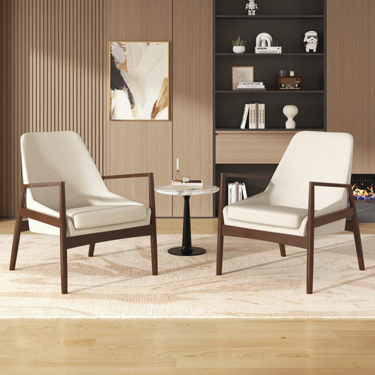 Vensora Chair Set – Softline Upholstery, Timberrest Frame, Highback Lounge Form
