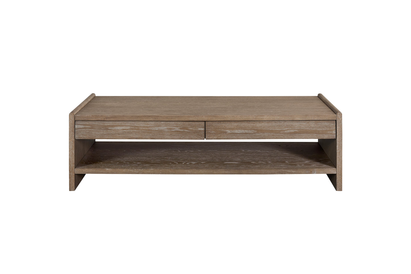 Traya Cocktail Table – Cocoa Timbergrain with TwinHide Drawers