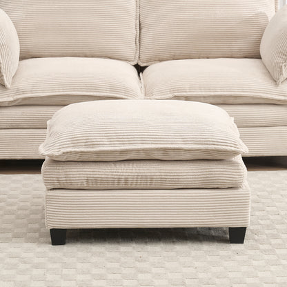 Nuvra Ottoman – SoftNest Form, Multiuse Comfort Base