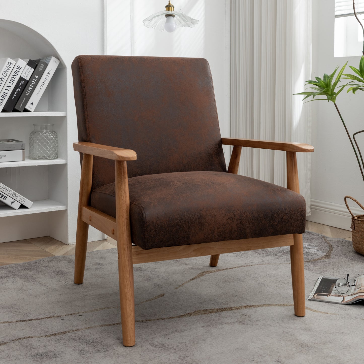 Milvyn Chair – Chestnut Fade, Retroline Frame